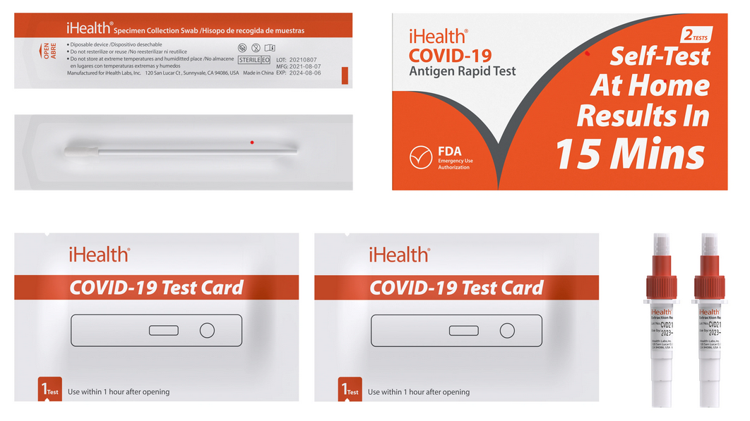 iHealth COVID-19 Antigen Rapid Tests Kit